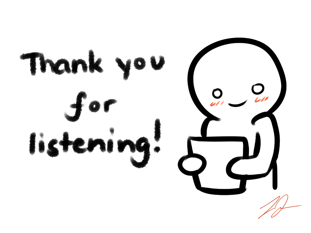 Thank You For Listening Card By LyraEri On DeviantArt