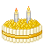 Mango Cake Type 4 with candles 50x50 icon