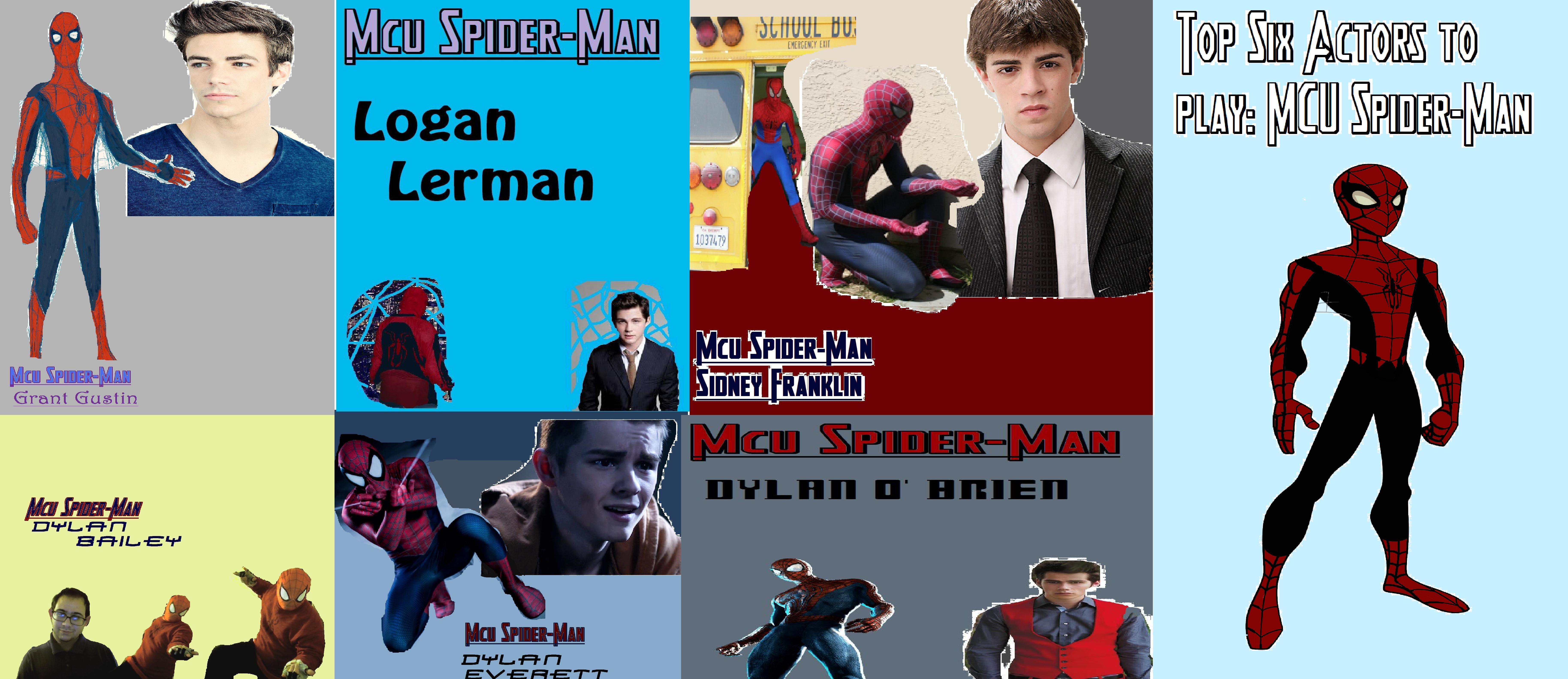 MCU Spider-man Fancast Top 6 Actors by skysoul25 on DeviantArt