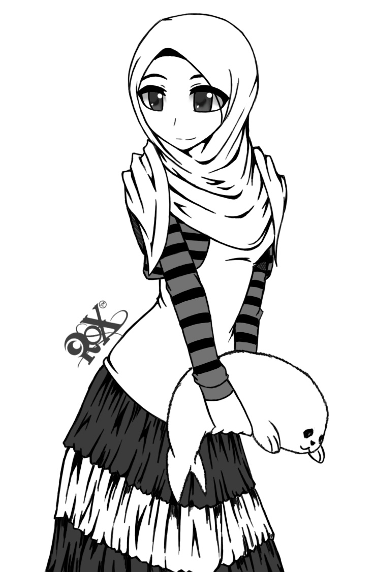 Download Hijab Girl by FenRox on DeviantArt