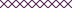 Cross Stitch Divider Purple