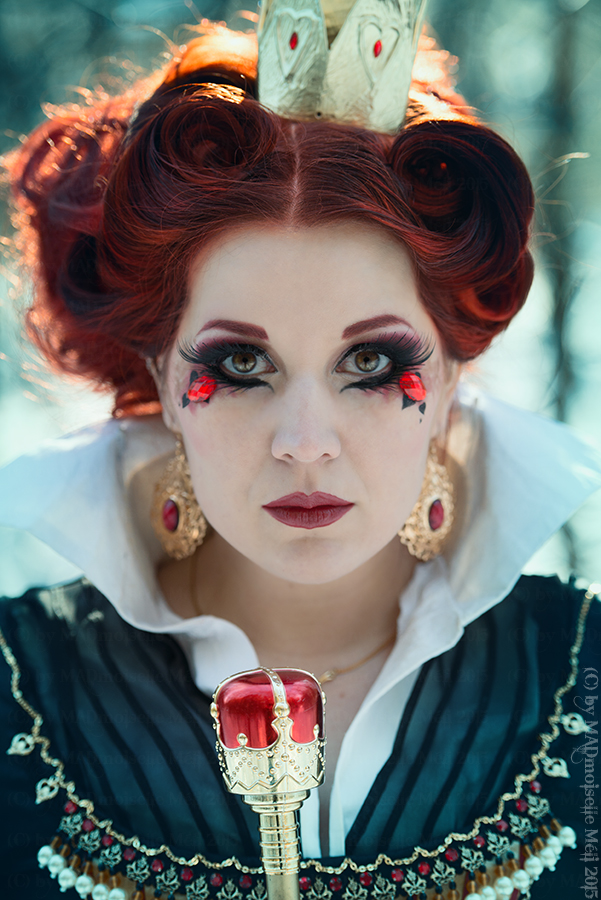 Queen of Hearts Portrait by MADmoiselleMeli on DeviantArt