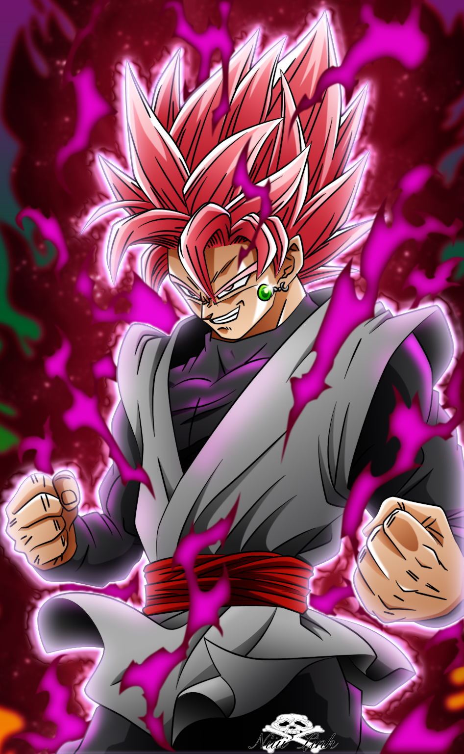 DBSBlack Goku SSJ Rose by Niiii-Link on DeviantArt