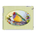 Gouldian Finch Realistic Painting iPad Case
