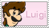 Stamp .:Luigi is a sexy character:. by Miapon