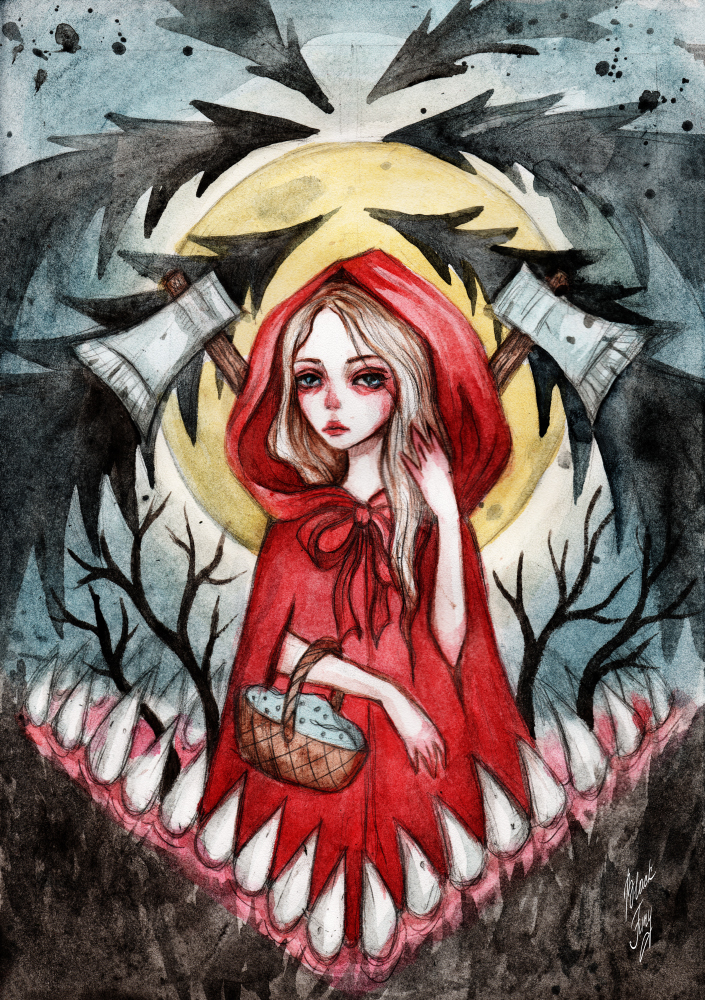Little Red Riding Hood by BlackFurya on DeviantArt