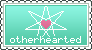 Otherhearted Stamp (green) by oceanstamps