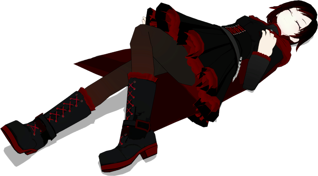 Ruby Rose Defeated 3 by FallenParty on DeviantArt