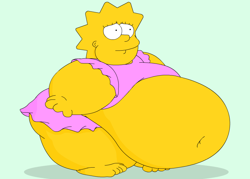 homer Fat simpson girl