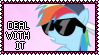 MLP Rainbow Dash Stamp 4 by Kevfin