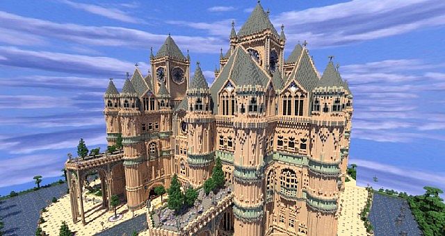 Скачать карту Замок для Minecraft