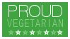 Proud Vegetarian by scaret
