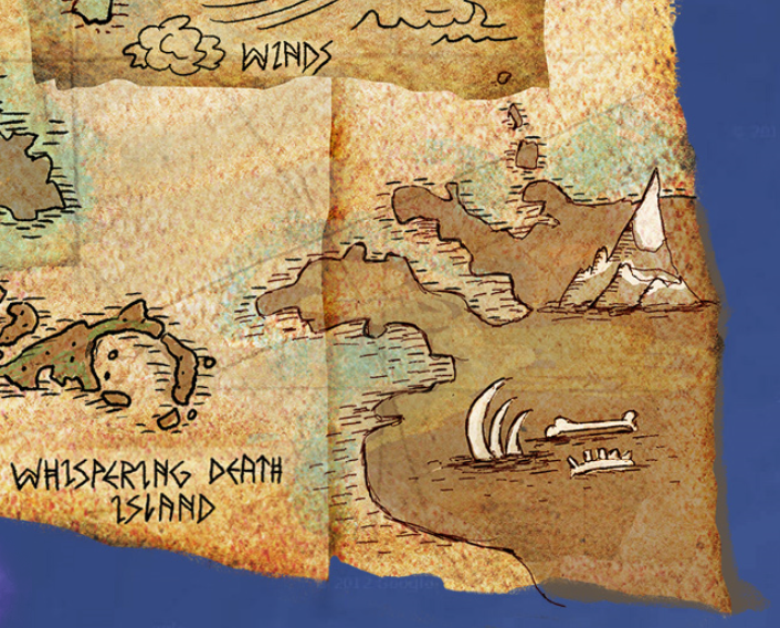 Dragon Graveyard Map 2 by WhispertheWolfie