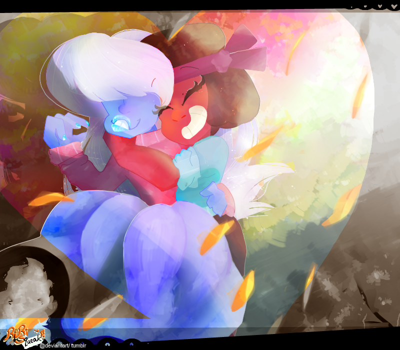 I was trying to do a painting on the computer... it kinda works though, its just 110% more awful X'D But hey, Ruby and Sapphire need more than enough fanart because they are WONDERFUL Other than th...