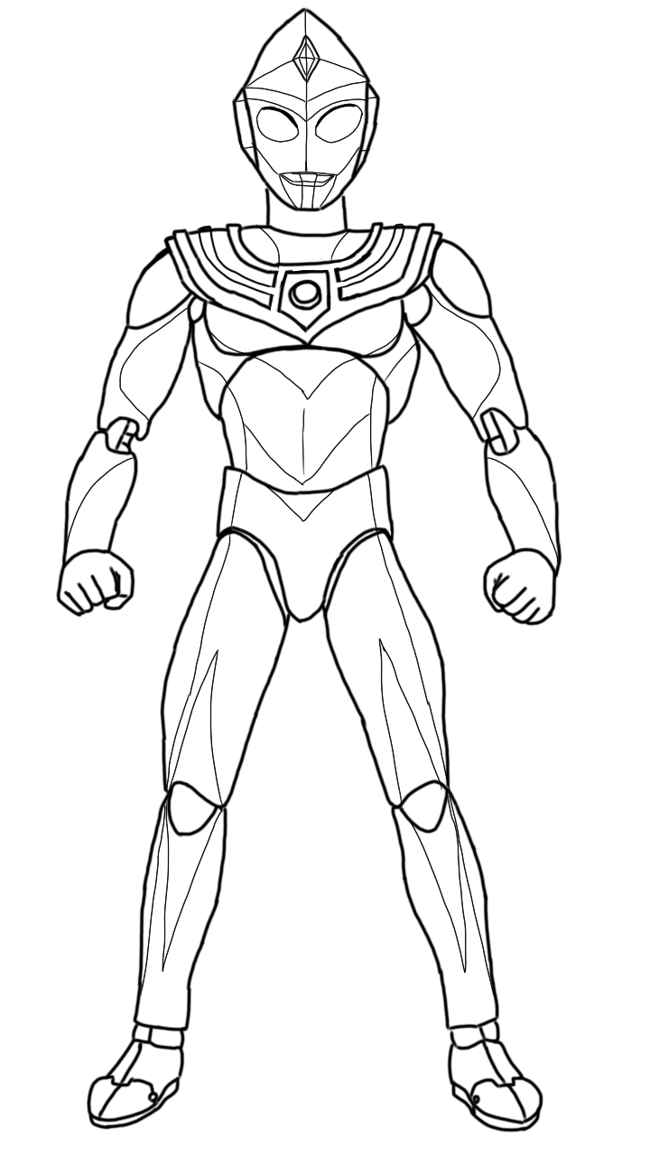 Ultraman Belial - Free Coloring Pages