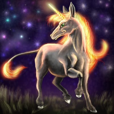 unicorn by NikaTheDragon