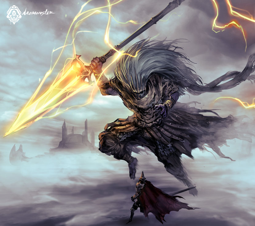 Dark Souls III Fanart - The Nameless King by daemonstar on DeviantArt