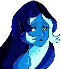 It's the first time that I publish something anime version ... well ... actually it was this   ...... only that this (Blue Diamond) is much more noticeable and with its details, I loved t...