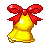 Pixel Christmas Bell by pionpi