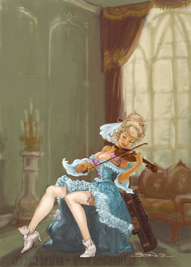 COMMISSION: Belle Baroque by BenTanArt on DeviantArt