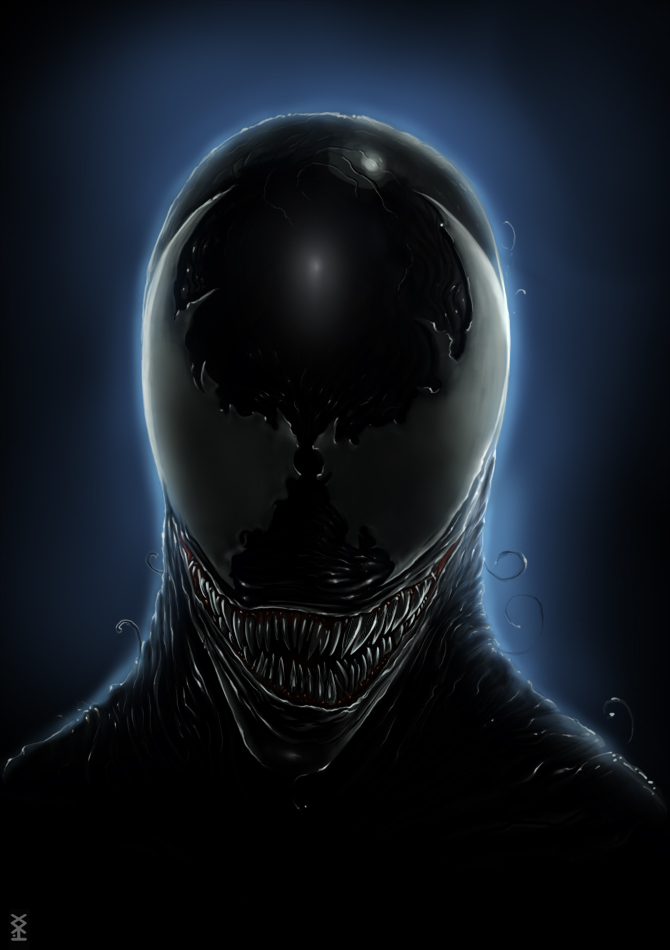 Venom Bust by Akiman on DeviantArt