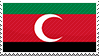 Darfur Sultanate Flag Stamp by lordelpresidente