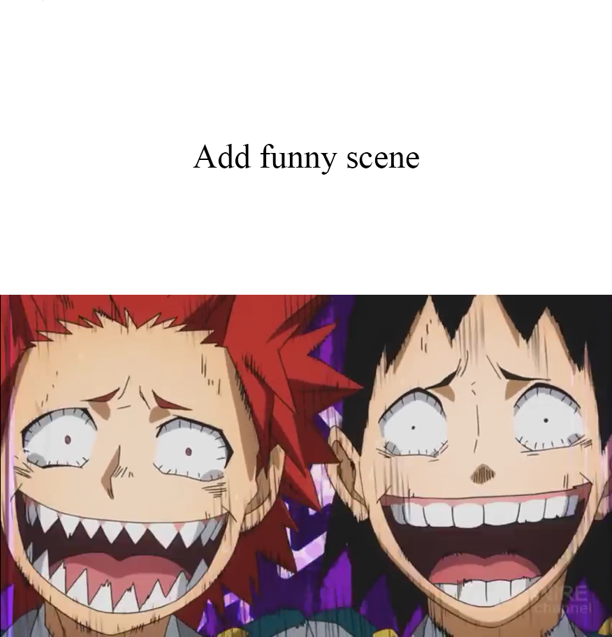 Kirishima And Sero Laugh At Meme By JasonPictures On DeviantArt