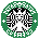 Pixel StarBucks Logo