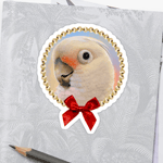 Goffin Tanimbar Corella Cockatoo Realistic Sticker