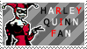 Harley Quinn Fan Stamp by RiniWonderland