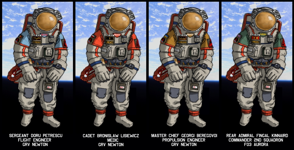 Gravity space suits by wingsofwrath on DeviantArt