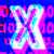 F2U Glitch Letter Emoji: X