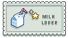 Stamp - Milk Lover by firstfear