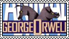 Animal Farm stamp I by flammingcorn