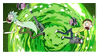 [F2U] Stamp: Rick and Morty #3 by Hunibi