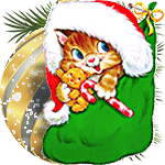 Christmas Kitten by KmyGraphic