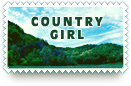 Country Girl Stamp by barefootphotos