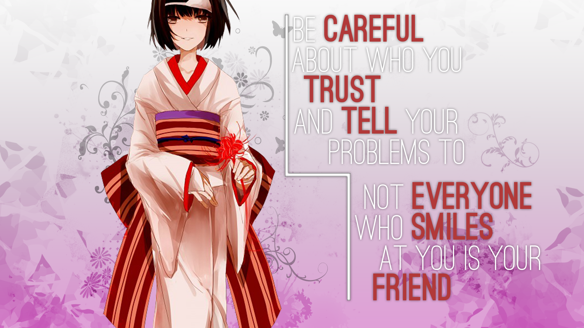 Anime Quote Wallpaper 1920x1080 Noragami Nora by Hirouw ...