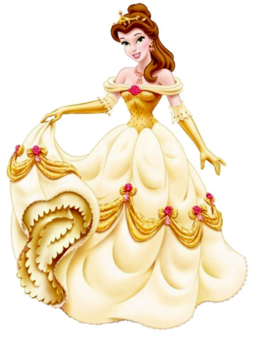 Disney Princess Belle Transparent 27 by Lab-pro on DeviantArt