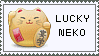 Lucky Neko stamp by HappyStamp
