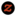 Zazzle (black, orange) Icon ultramini