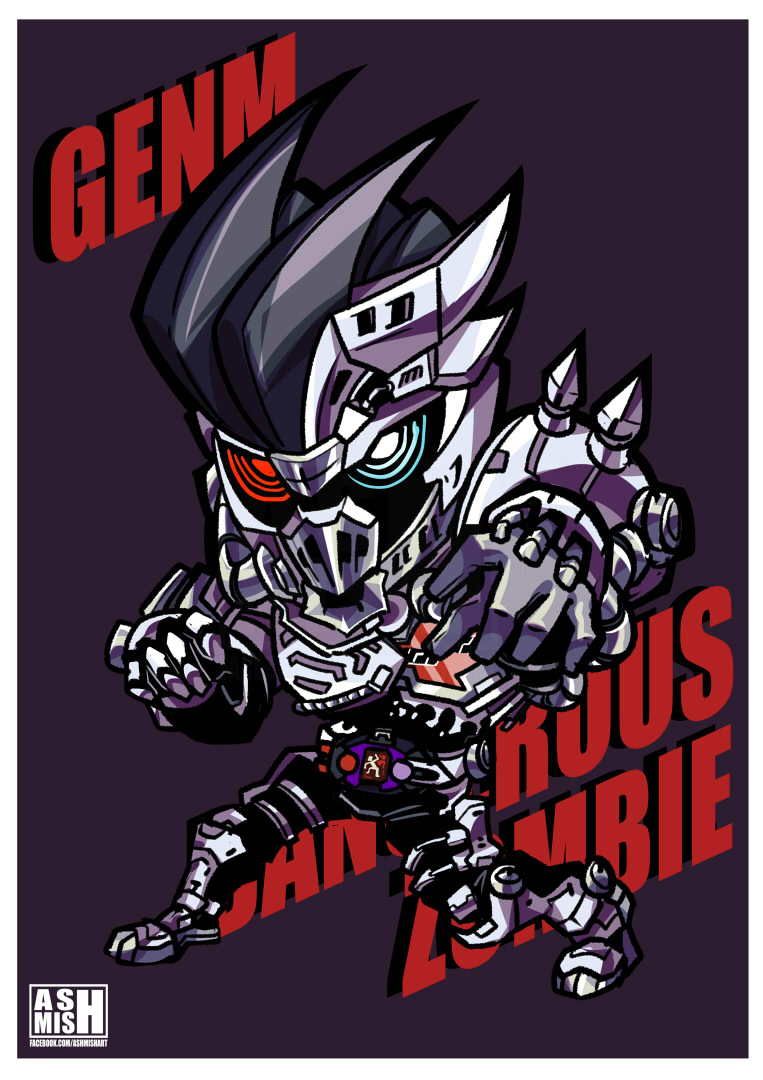 Kamen Rider Genm Dangerous Zombie By Byudha11 On DeviantArt