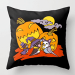 Cute birds halloween party pillow