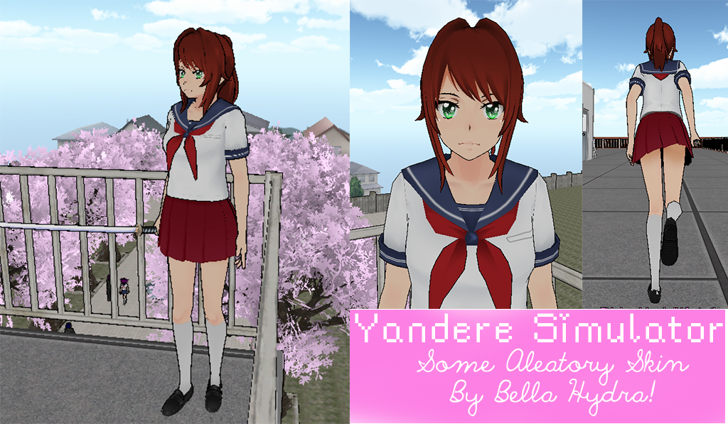 Mah 1st Yandere Simulator Skin! :v by Bella-Hydra on DeviantArt