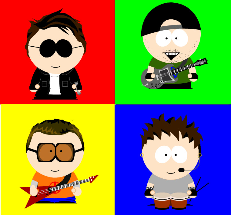 U2 goes South Park by Rulerofdadorks on DeviantArt
