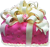 Pink gift cake 50px