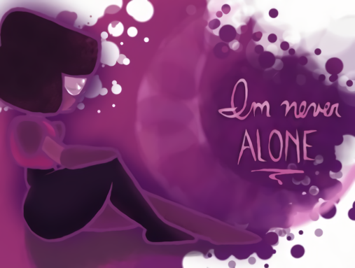 I randomly thought I would draw the January birthstone so here it is!   ~~~  Garnet belongs to Steven Universe