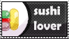 sushi lover stamp by stomp-stamp