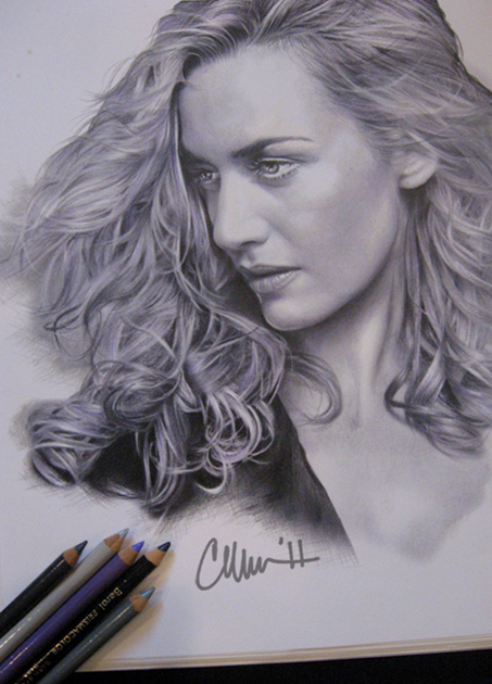 Kate Winslet Drawing by Live4ArtInLA
