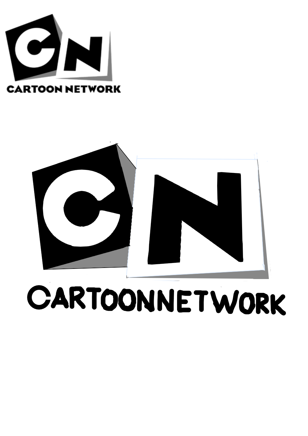 Cartoon Network logo (my drawing) by PurpleDino100 on ...